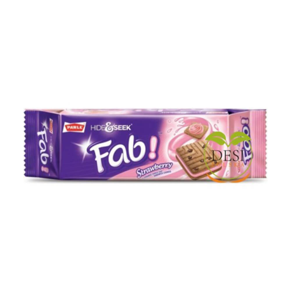 Strawberry filled cookies Parle 112g
